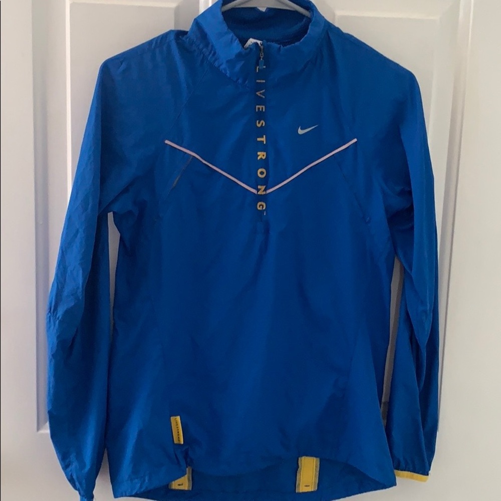 Nike livestrong running jacket